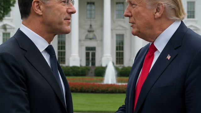 NATO Diplomacy: Key Figure Visits White House Ahead of Crucial Summit